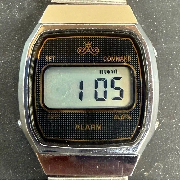 Vintage Meister-Anker LCD Digital Watch new battery working - Picture 2 of 10